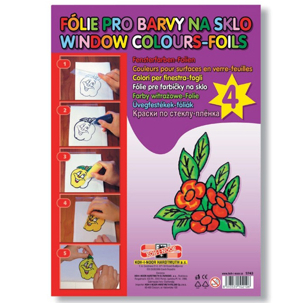 Šablony pro barvy na sklo