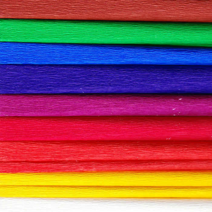 Krepový papír Koh-i-noor mix 10 barev