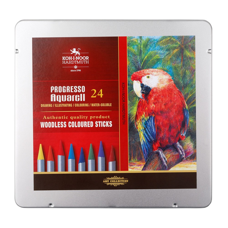 Umělecké pastelky Progresso Aquarell 24 ks