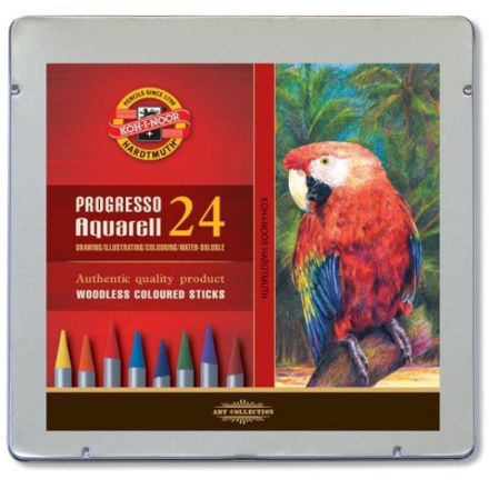 Umělecké pastelky Progresso Aquarell 24 ks