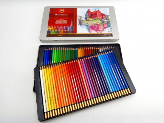 Pastelky 3727/72 akvarelové KOH-I-NOOR