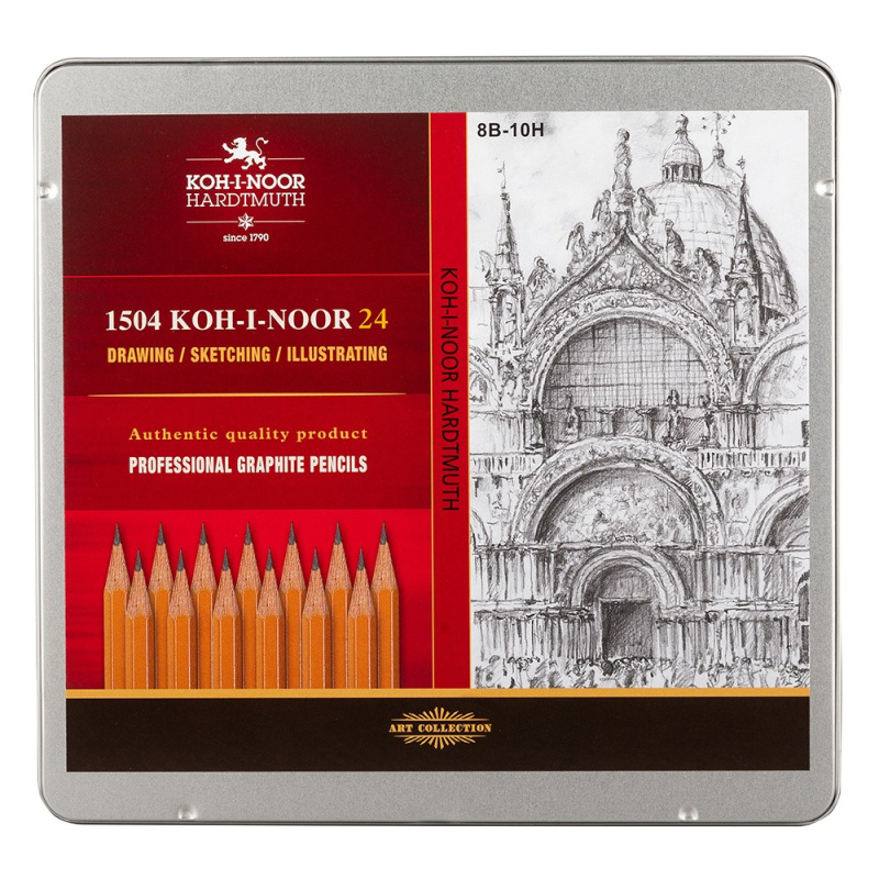 Koh-i-noor souprava grafitových tužek 24 ks