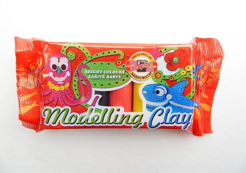 Modelína Koh-i-noor 131713 5 barev, v celofánu 100 g