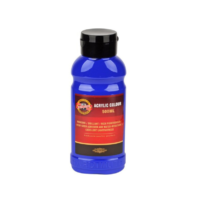 Koh-i-noor akrylová barva Acrylic - 500 ml - ultramarin