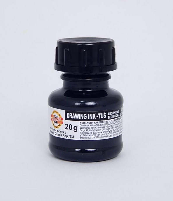 Tuš Koh-i-noor 141722 černá, 20 g