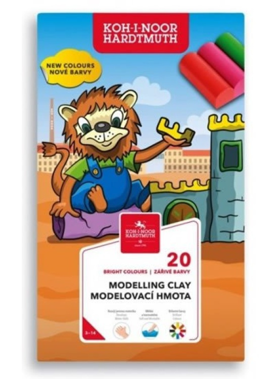 Koh-i-noor modelovací hmota/modelína 20 ks KOH-I-NOOR HARDTMUTH Trade a.s.