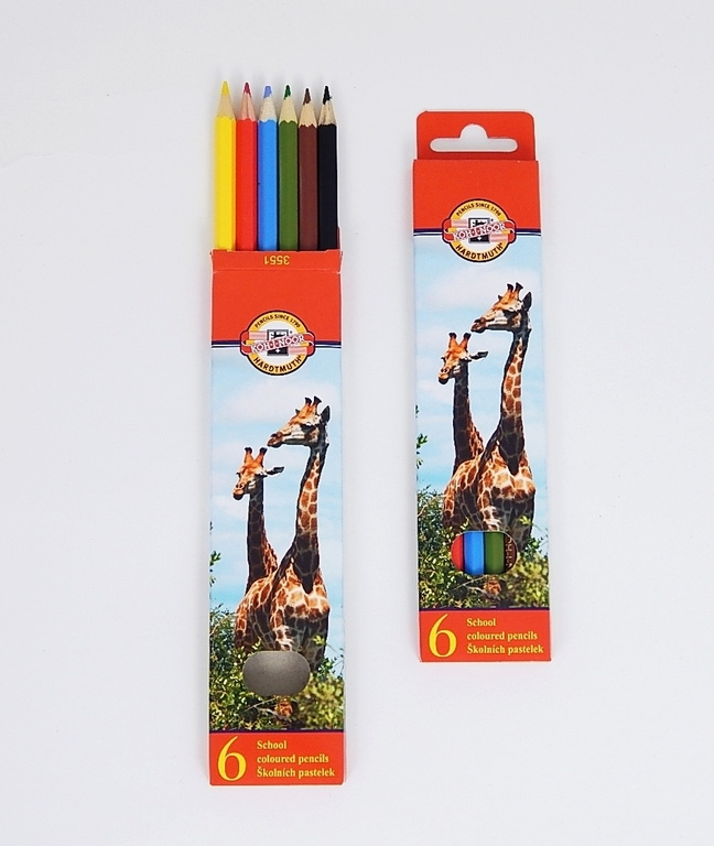 KOH-I-NOOR Sada pastelek 6 ks