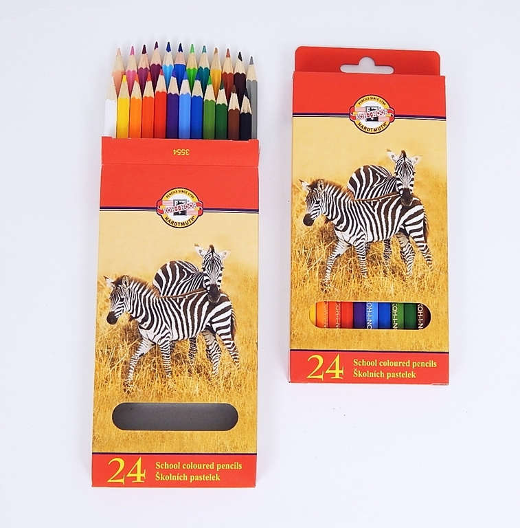 KOH-I-NOOR Sada pastelek 24 ks