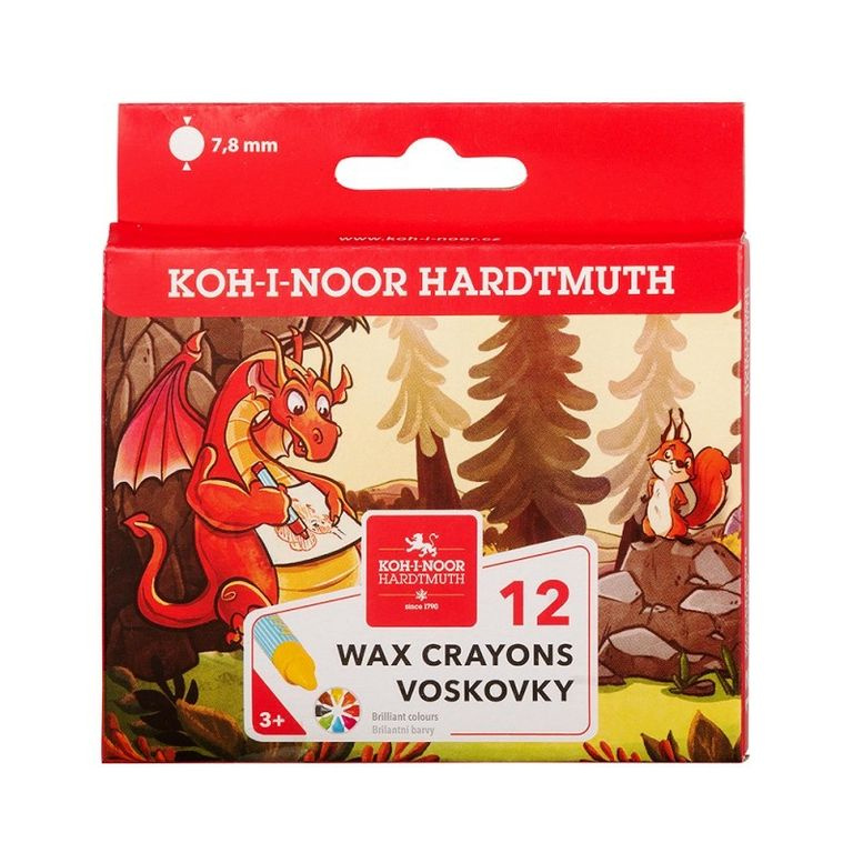 Koh-i-noor souprava voskovek 12 ks