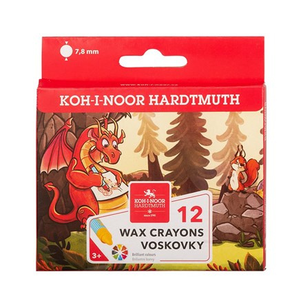 Koh-i-noor souprava voskovek 12 ks