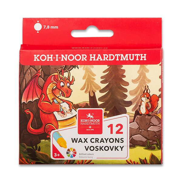 Koh-i-noor souprava voskovek 12 ks
