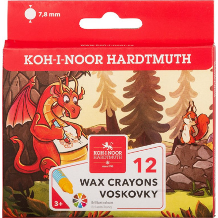 Koh-i-noor souprava voskovek 12 ks