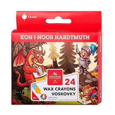 Voskové pastely Koh-i-noor 8234 24 barev