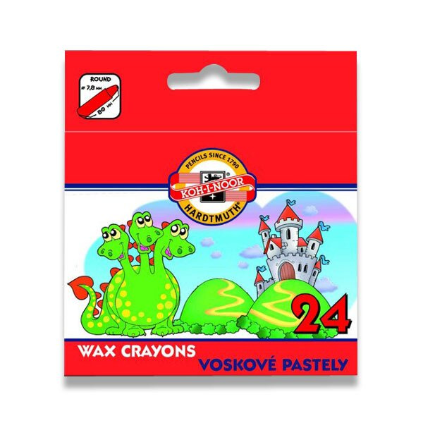Voskové pastely Koh-i-noor 8234 24 barev
