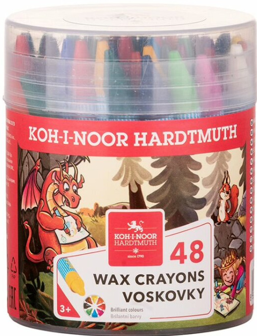 Koh-i-noor souprava voskovek 8236 - 48 ks