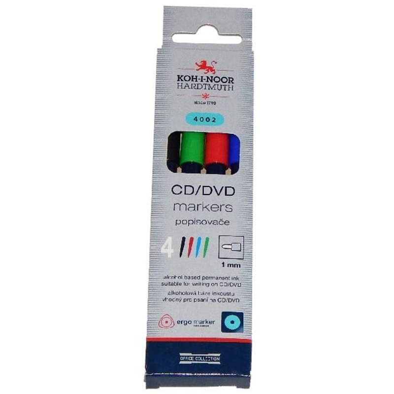Koh-i-noor Sada popisovačů na CD/DVD