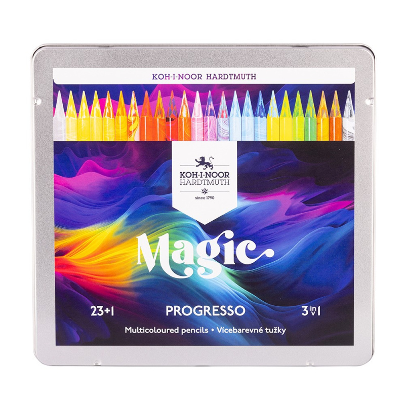 Umělecké pastelky Koh-I-Noor Progresso Magic 24 ks