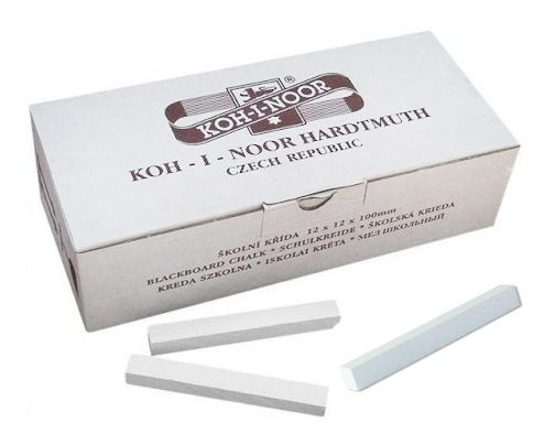 KOH-I-NOOR Školní bílé křídy 100ks