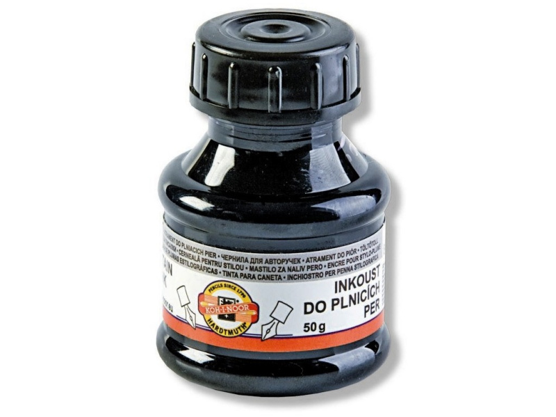 Inkoust Koh-i-noor černý, 50 g