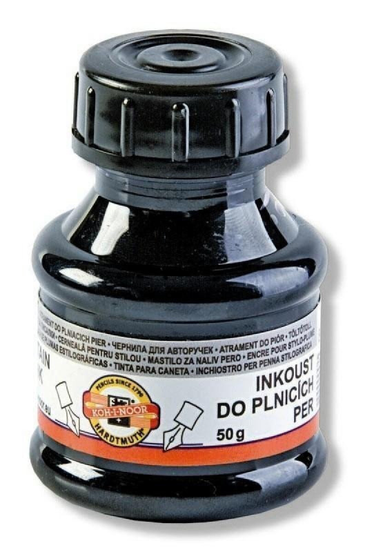 Inkoust Koh-i-noor černý, 50 g