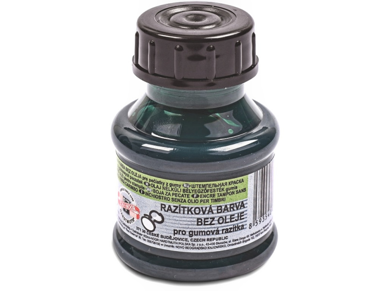 Razítková barva 50ml Koh-i-noor - zelená