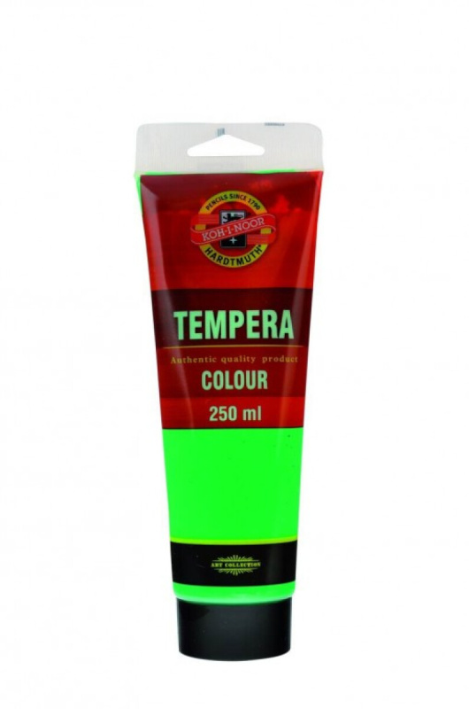 Temperová barva koh-i-noor Tempera 250 ml - zeleň světlá