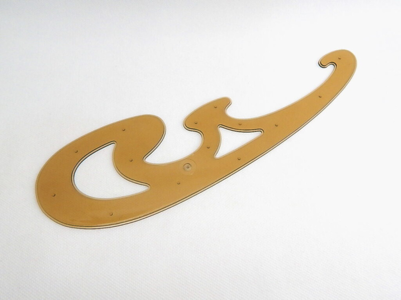 Koh-i-noor Křivítko K 12 kouřové 25 × 7 cm
