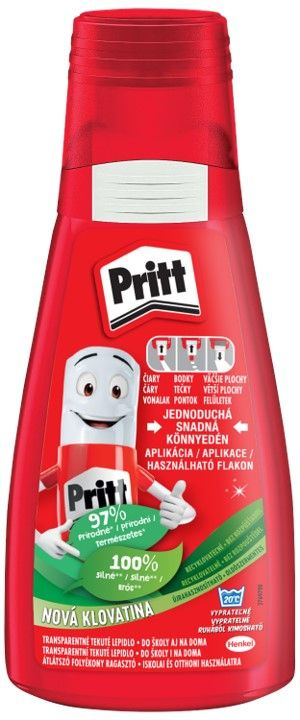 Pritt Nová Klovatina transparentní tekuté lepidlo 100 g