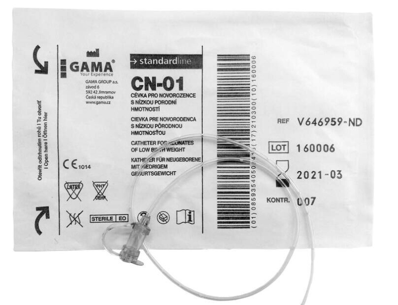 GAMA Cévka pro novoroz.s nízkou porod.hmot.CN-01 M