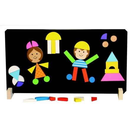 Detoa magnetické puzzle děti