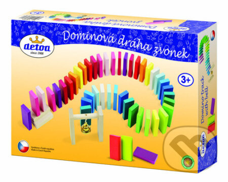 Dominová dráha se zvonečkem 95 ks