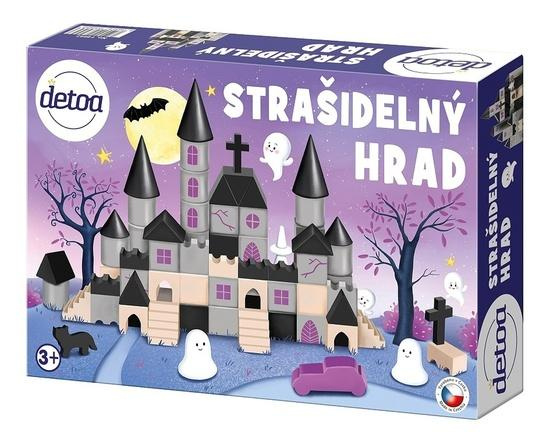 Dřevěná stavebnice Strašidelný hrad