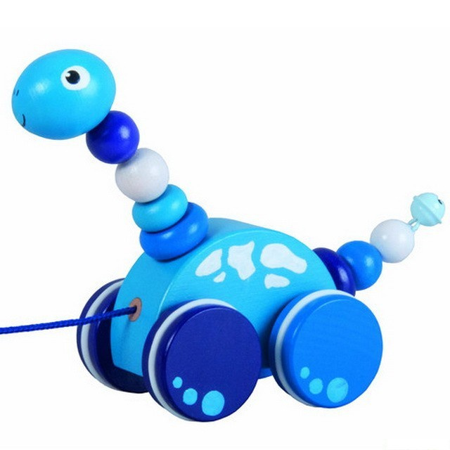 Detoa Tahací Brontosaurus modrý