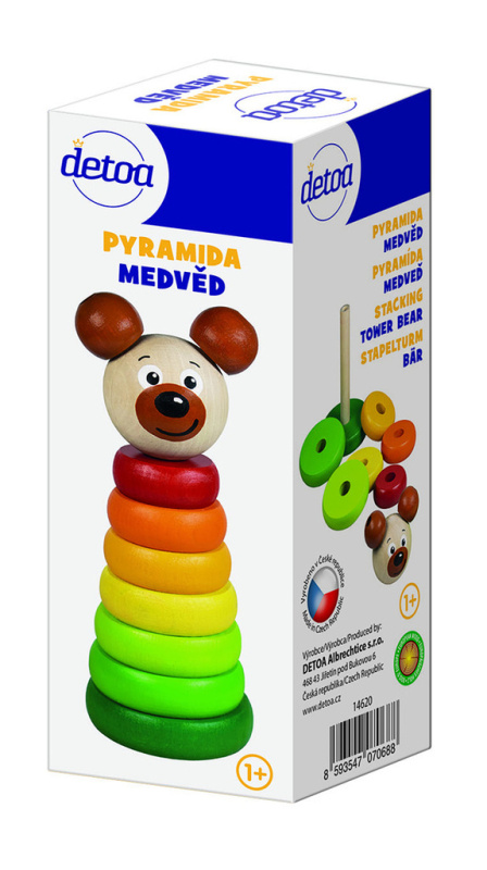 Detoa pyramida medvěd