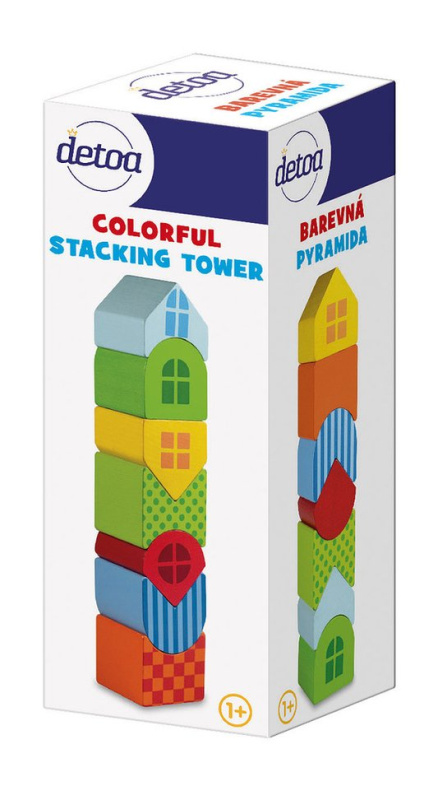 Detoa barevná pyramida