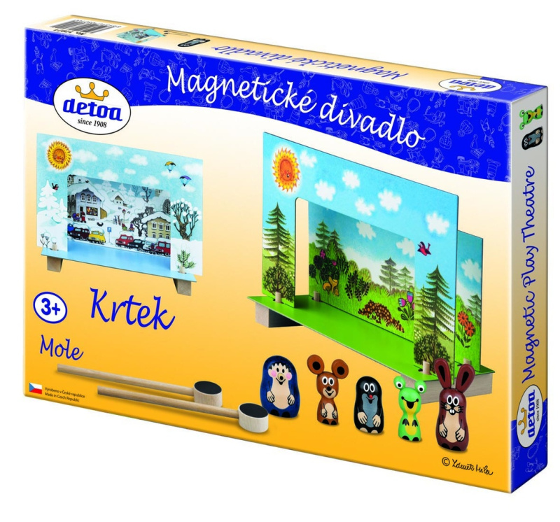 Detoa magnetické divadlo Krteček a kamarádi