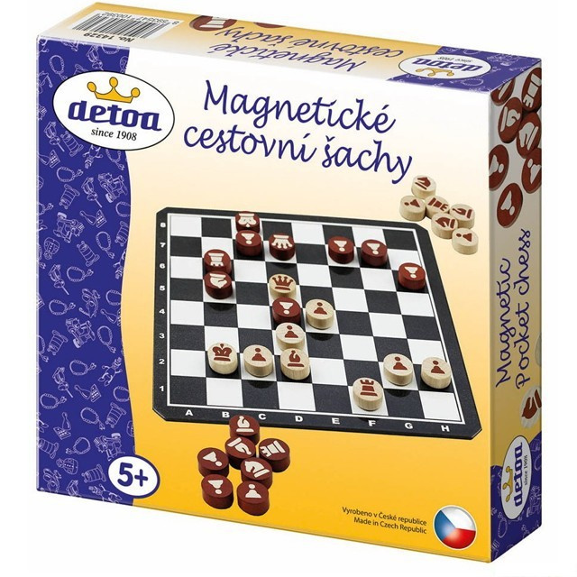 Magnetické cestovní šachy Detoa