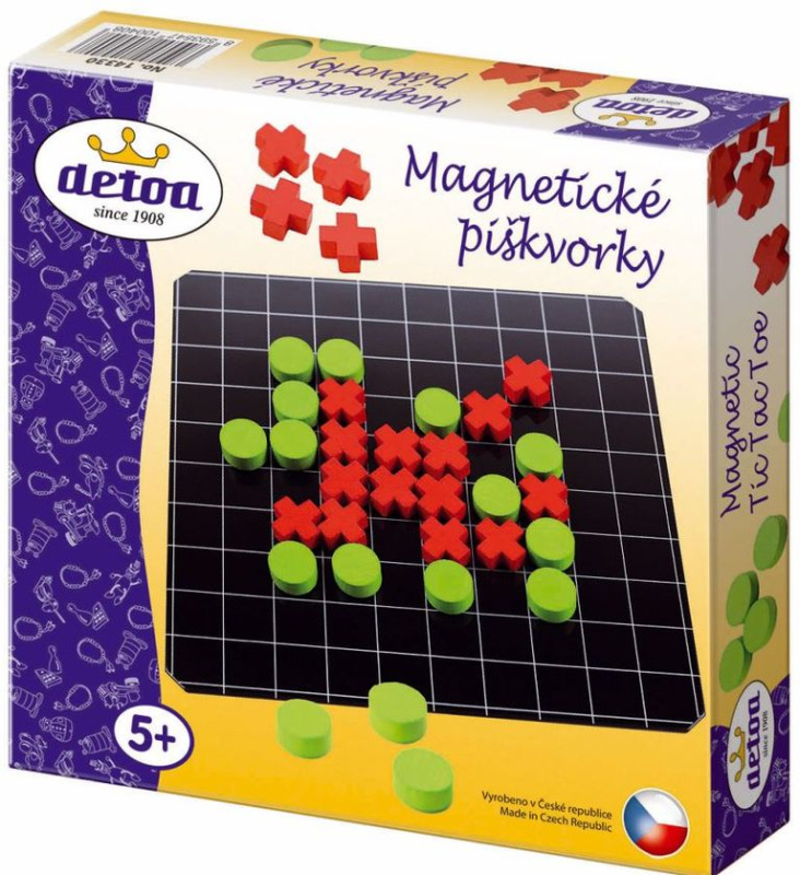 Magnetické piškvorky Detoa