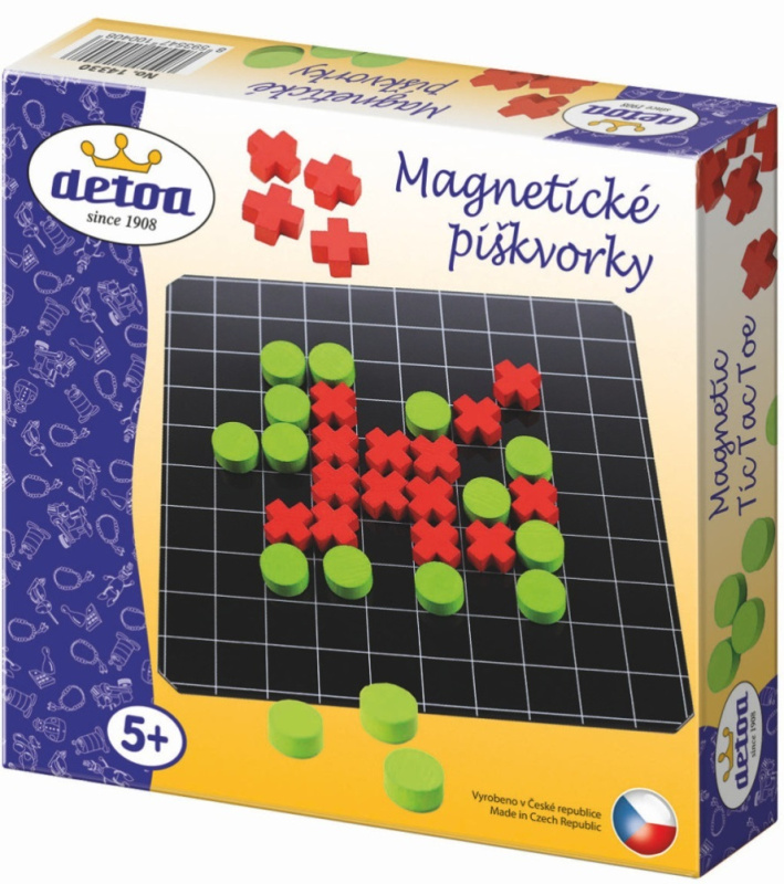 Magnetické piškvorky Detoa