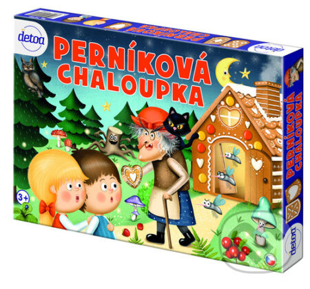 Perníková chaloupka společenská hra v krabici 33,5x23x3,5cm