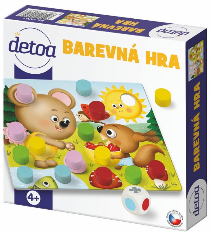 Detoa barevná desková hra
