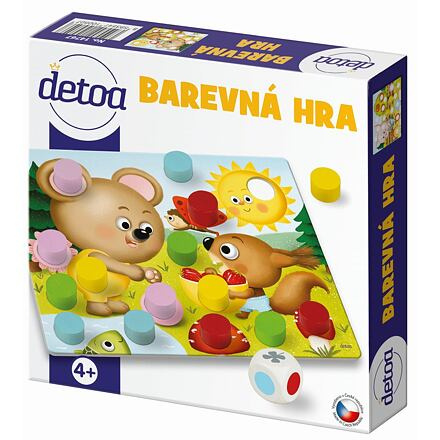 Detoa barevná desková hra