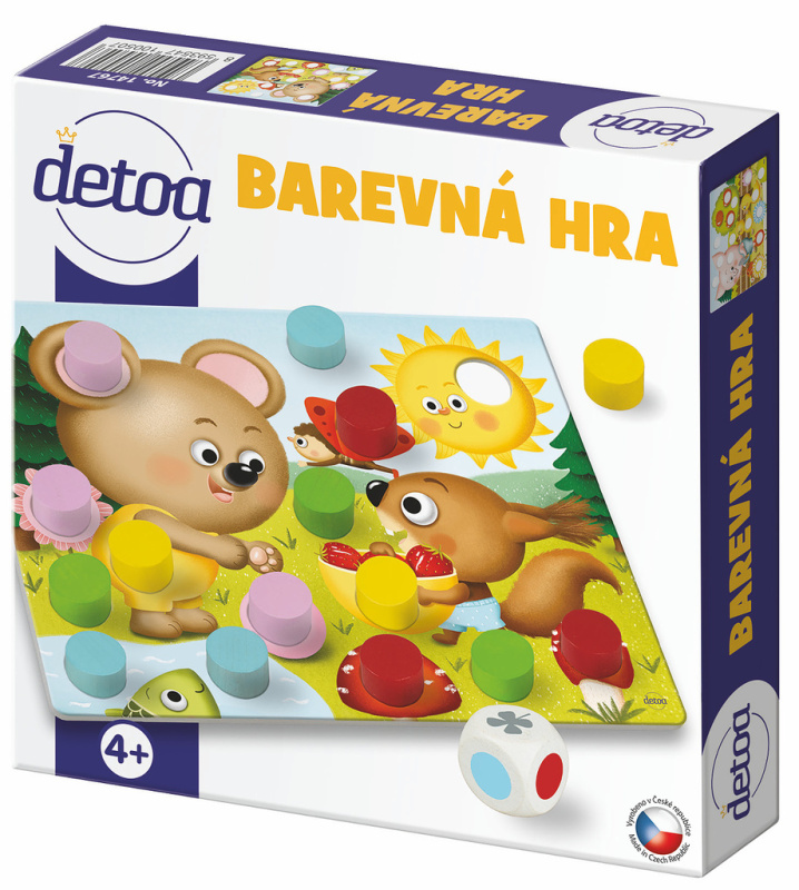 Detoa barevná desková hra