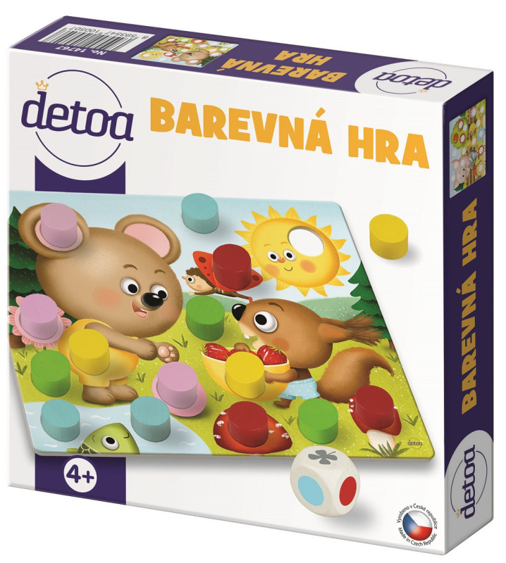 Detoa barevná desková hra