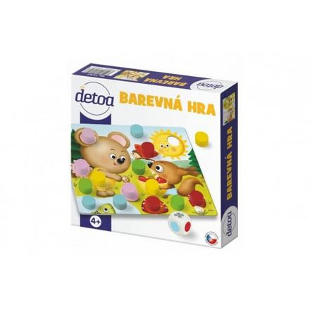 Detoa barevná desková hra