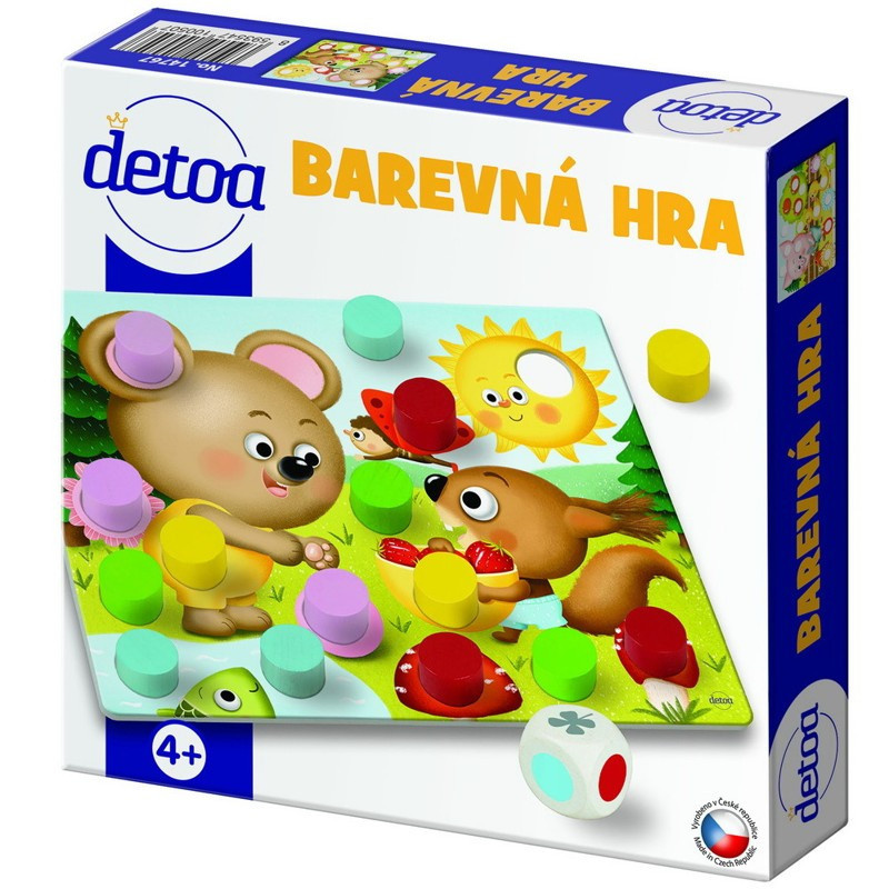 Detoa barevná desková hra