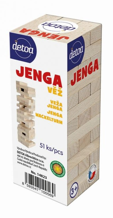 Hra věž Jenga