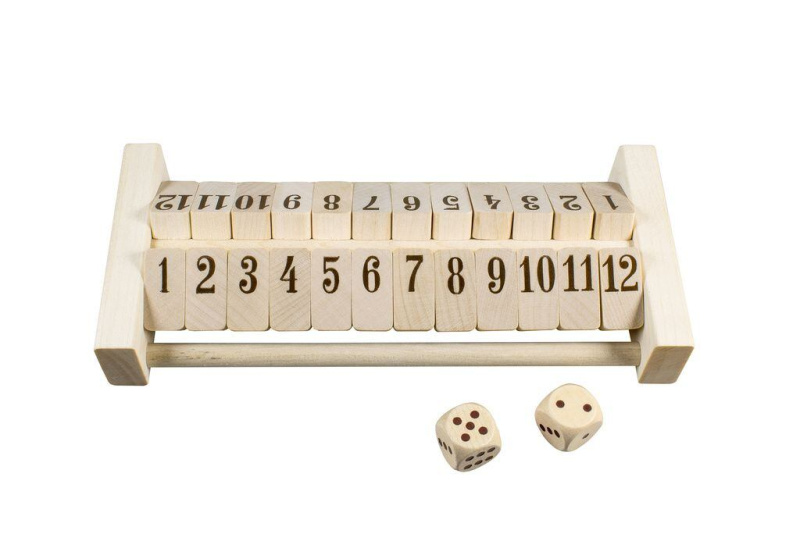 Detoa Dřevěná hra Sklapni to!