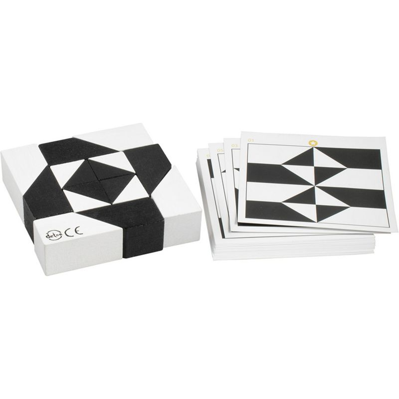Černobílý Tangram - hra z kategorie