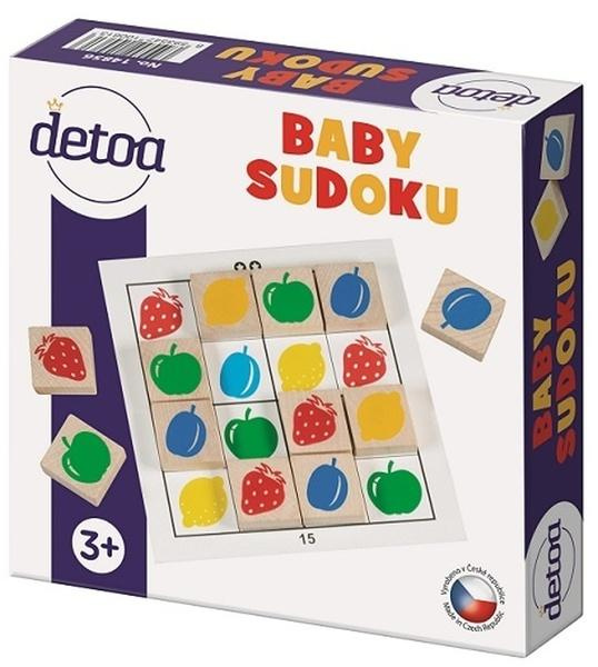 Dětské sudoku z dřevěných dílků